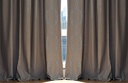 Kimberly Pattern # Borders Drape # Trellis Design# Leading Edge# Grey # White # Embroidery detail
